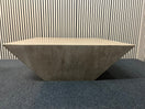Switch Cream polished concrete large ornate coffee table 43431 3 image