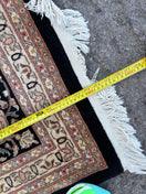 Large persian wool mix rug 43630