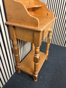 Solid pine hallstand with drawer and upstand   44202