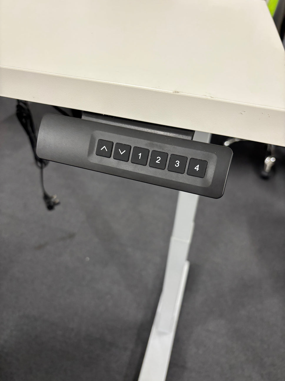 NEW height adjustable expandable electric frame. Dual Motor with 3 programmable memory, 100kg load. Sit/Stand reminder. Frame color available in Black, silver or white. PRICE INC VAT AND AND  A DESKTOP FROM 1200 TO 1600L