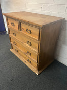 Switch Corona waxed pine chest of drawers  (H 88 x W 103 x D 54 cm) 1325 3 image