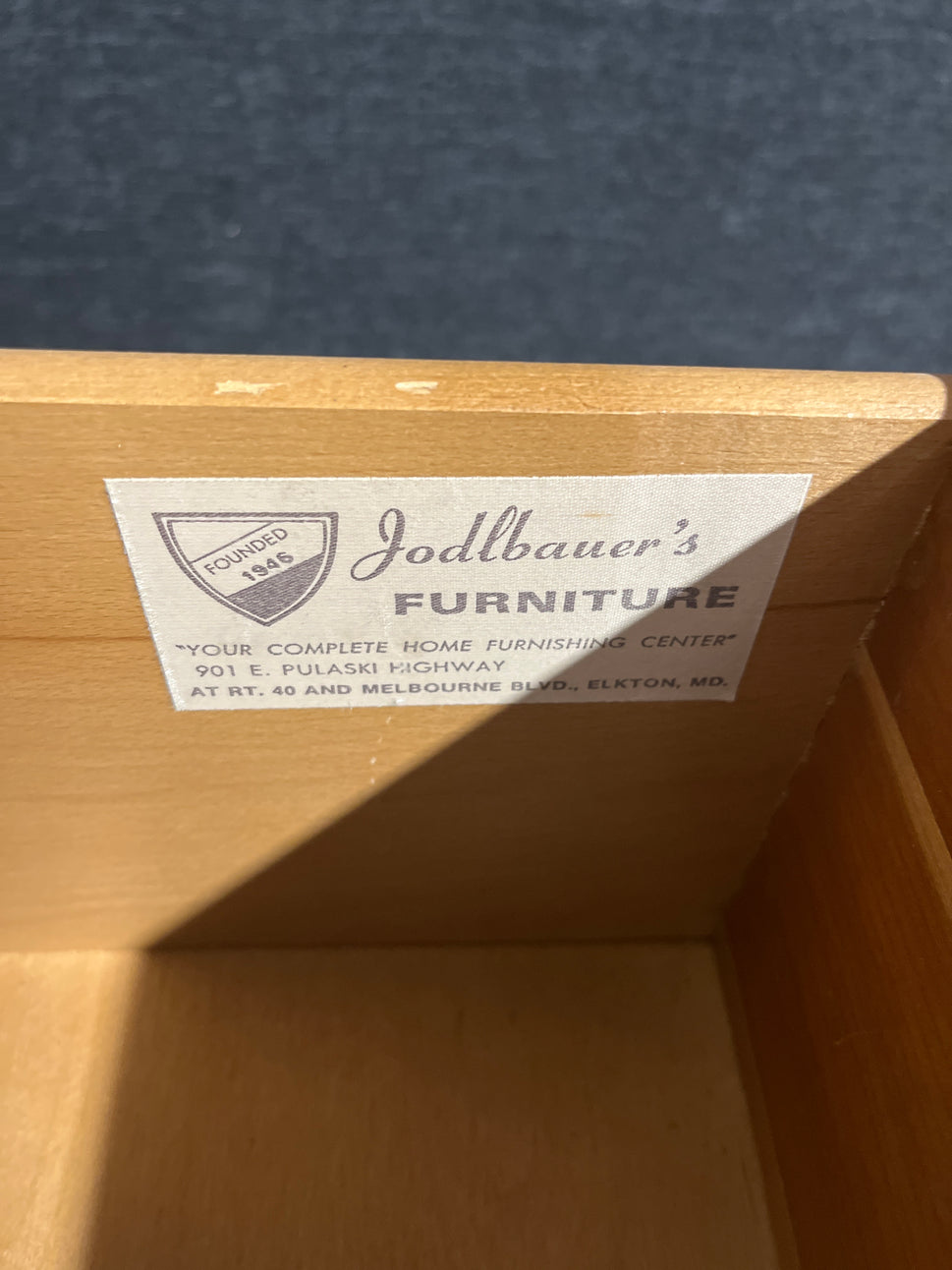 Low solid mahogany drop leaf table with drawer 2225