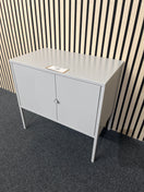 Switch Low white 2 door metal storage unit (H 56 x W 60 x D 35 cm) 3325 3 image