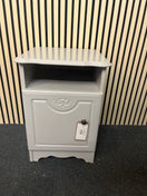 Switch 1 door grey painted bedside locker 1325 2 image