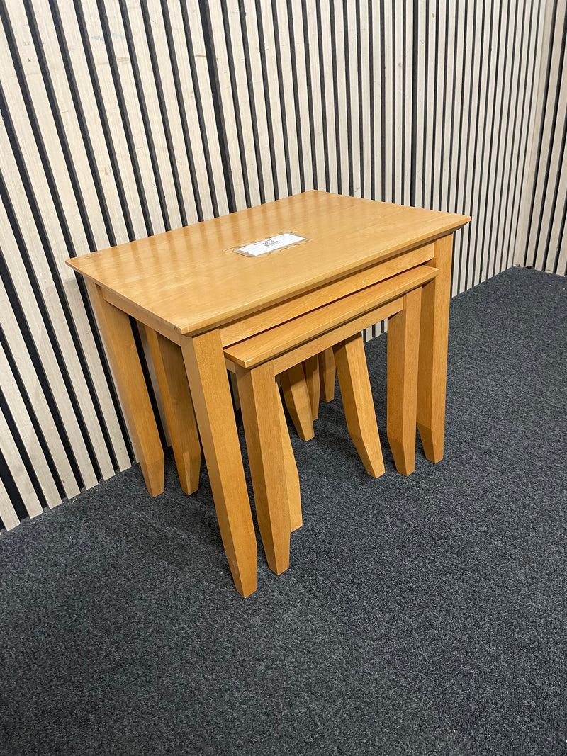 Rubberwood nest of tables   44743