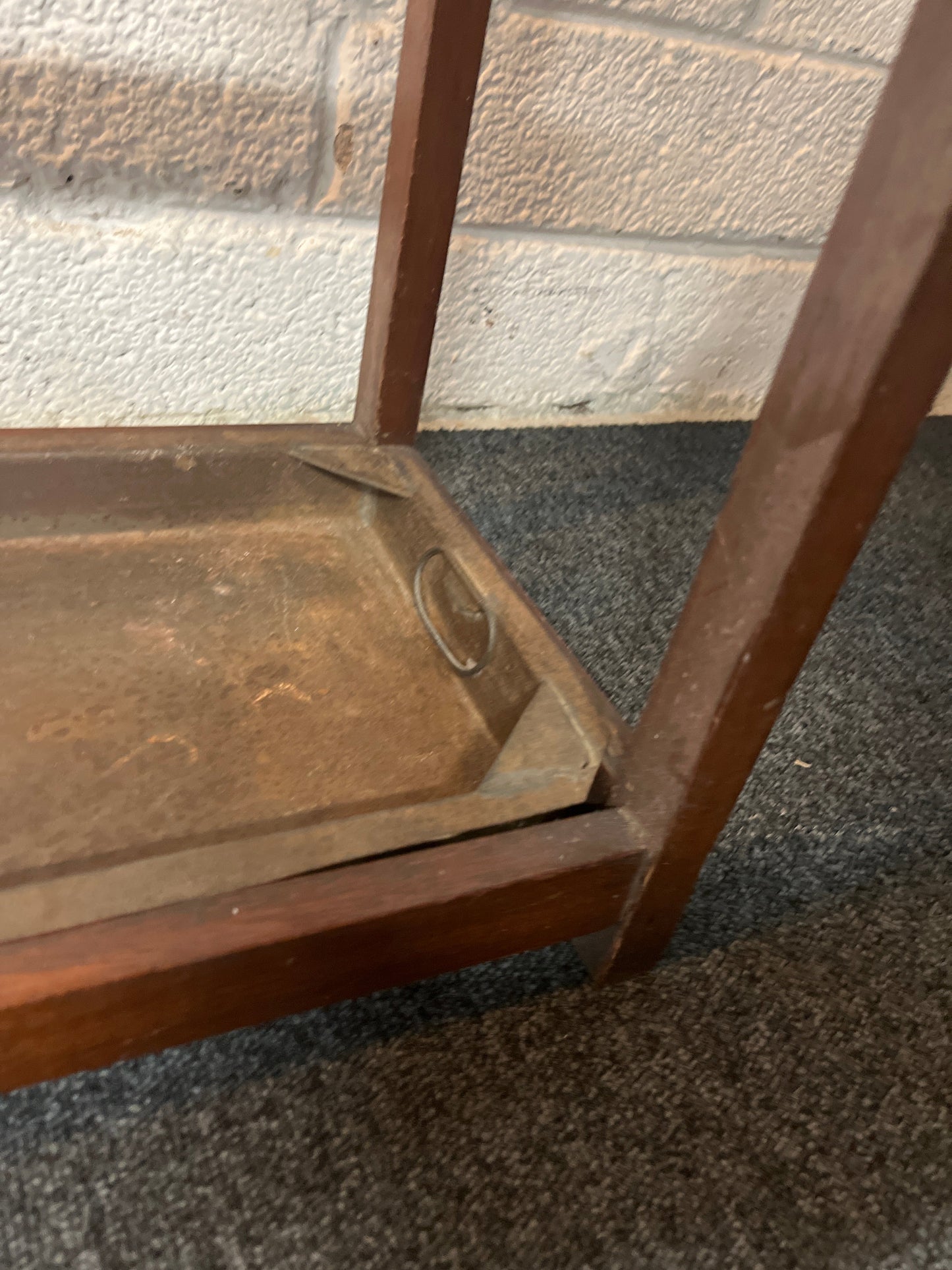 Mahogany umbrella stand 2225