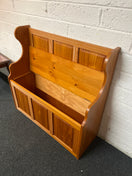 Switch solid Pine monks bench  1325 3 image