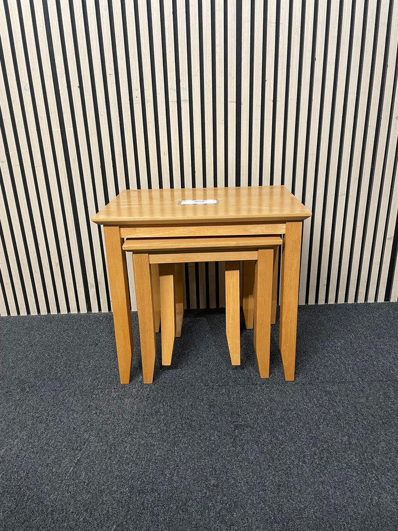 Rubberwood nest of tables   44743