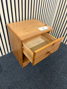 Switch pine 1 drawer 1 door bedside locker  3325 3 image