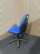 Switch Light Blue Vantage Vinyl Office Swivel 2 image