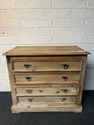Switch Mexican pine 4 drawer chest of drawers Noreen 2 image