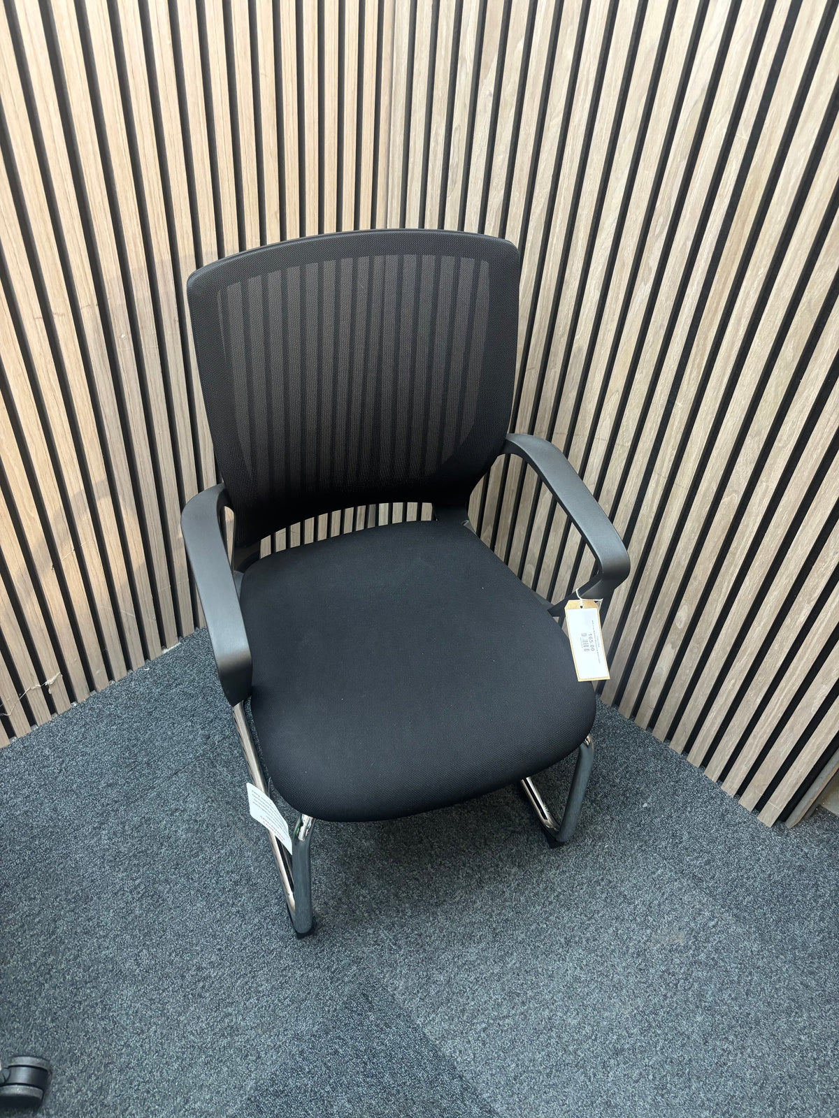 NEW Jonas Mesh Back Meeting Chair Black Colour