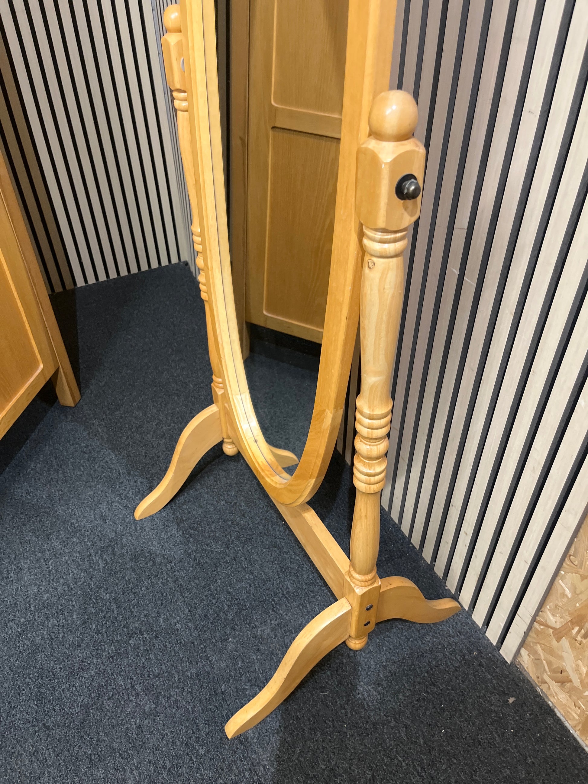 Beech cheval mirror  43722