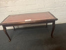 Switch Mahogany coffee table with glass top  1325 3 image