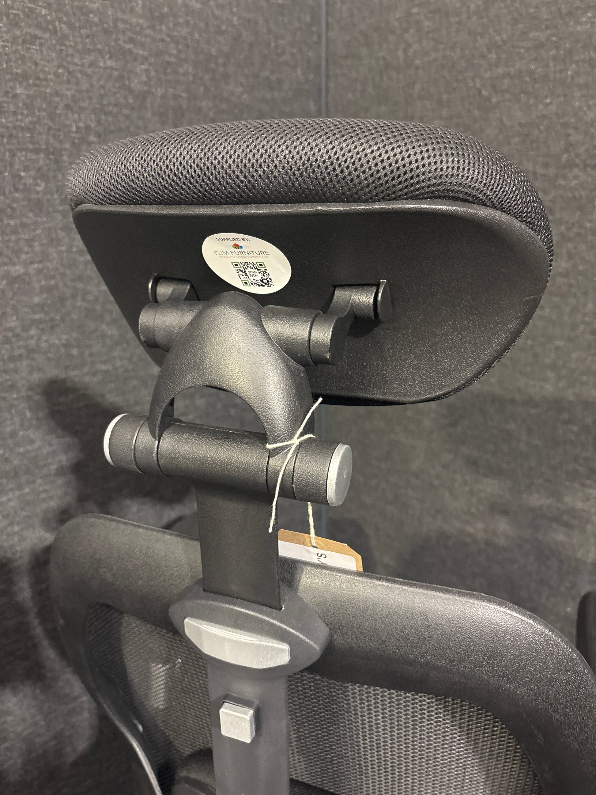 NEW Sandro mesh back executive chair with black air mesh seat, height adjustable arms, 5 star base. PRICE INC VAT