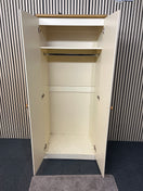 Switch Tall cream and pine 2 door wardrobe (H 184 x W 74 x D 54 cm) 3126 3 image