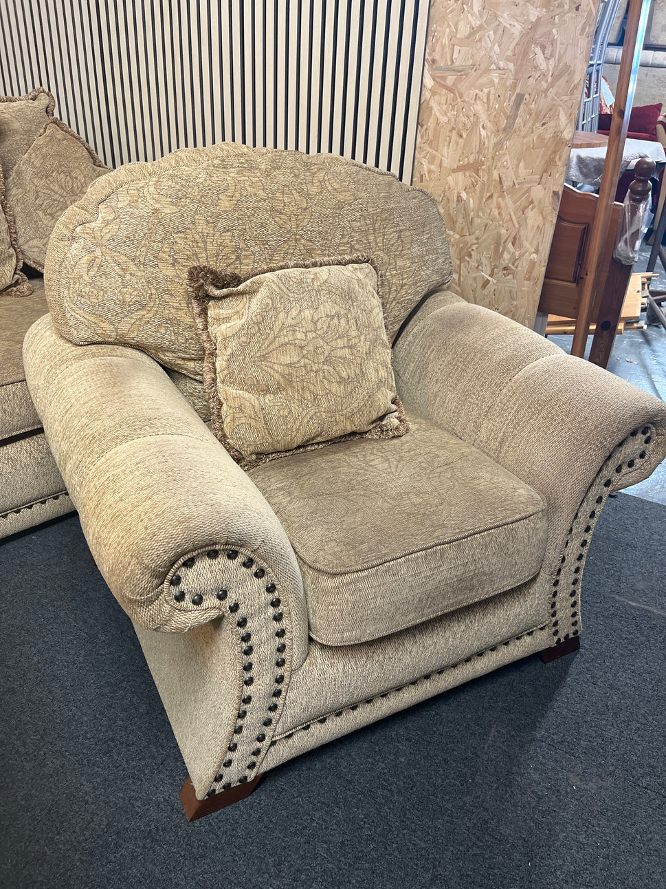 3+1+1 cream fabric mix suite 2325