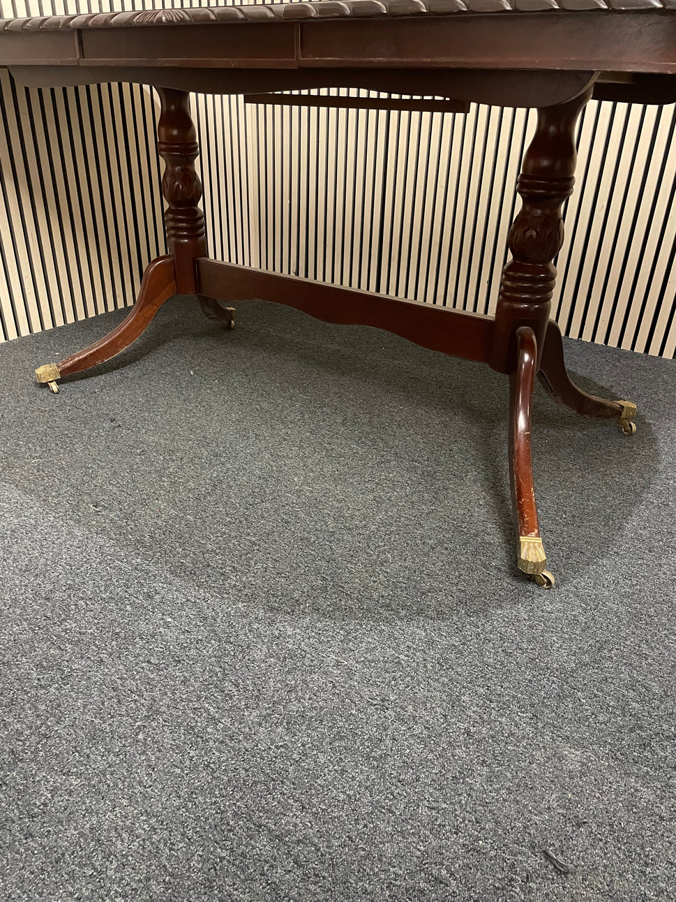 Rossmore Mahogany extendable oval dining table (L 158 - 208 x W 80 cm)   1226