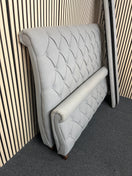 Switch 5ft high end grey fabric button back framed bed (KING) 3325 2 image