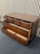 Switch Classic dark wood four-drawer chest (H 72 x W 107 x D 47 cm)  44281 3 image