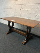Switch Solid teak stained low rectangular coffee table 3225 2 image