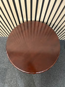 Switch Ornate mahogany tall 3 stem wine table 3325 2 image