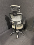 Switch Grey mesh second hand swivel chair with headrest 2 image