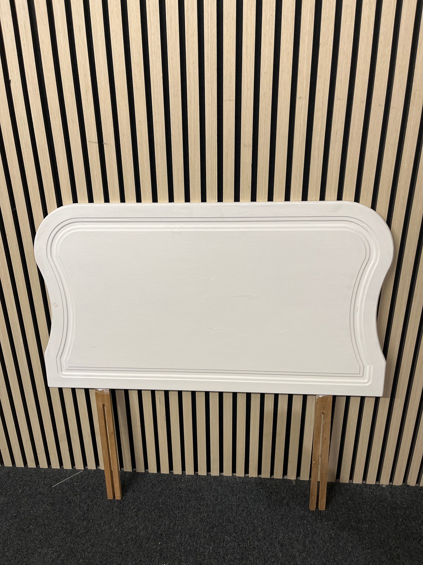 3ft white laminate headboard 3325