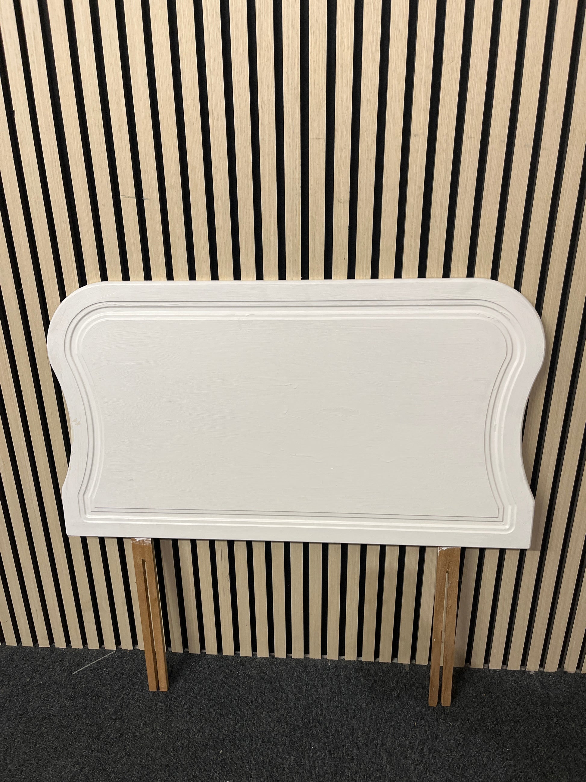 3ft white laminate headboard 3325