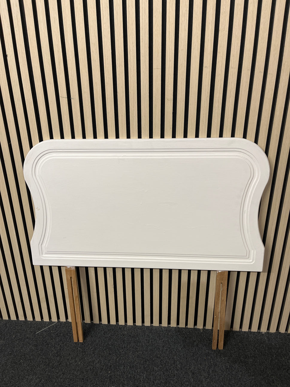 3ft white laminate headboard 3325