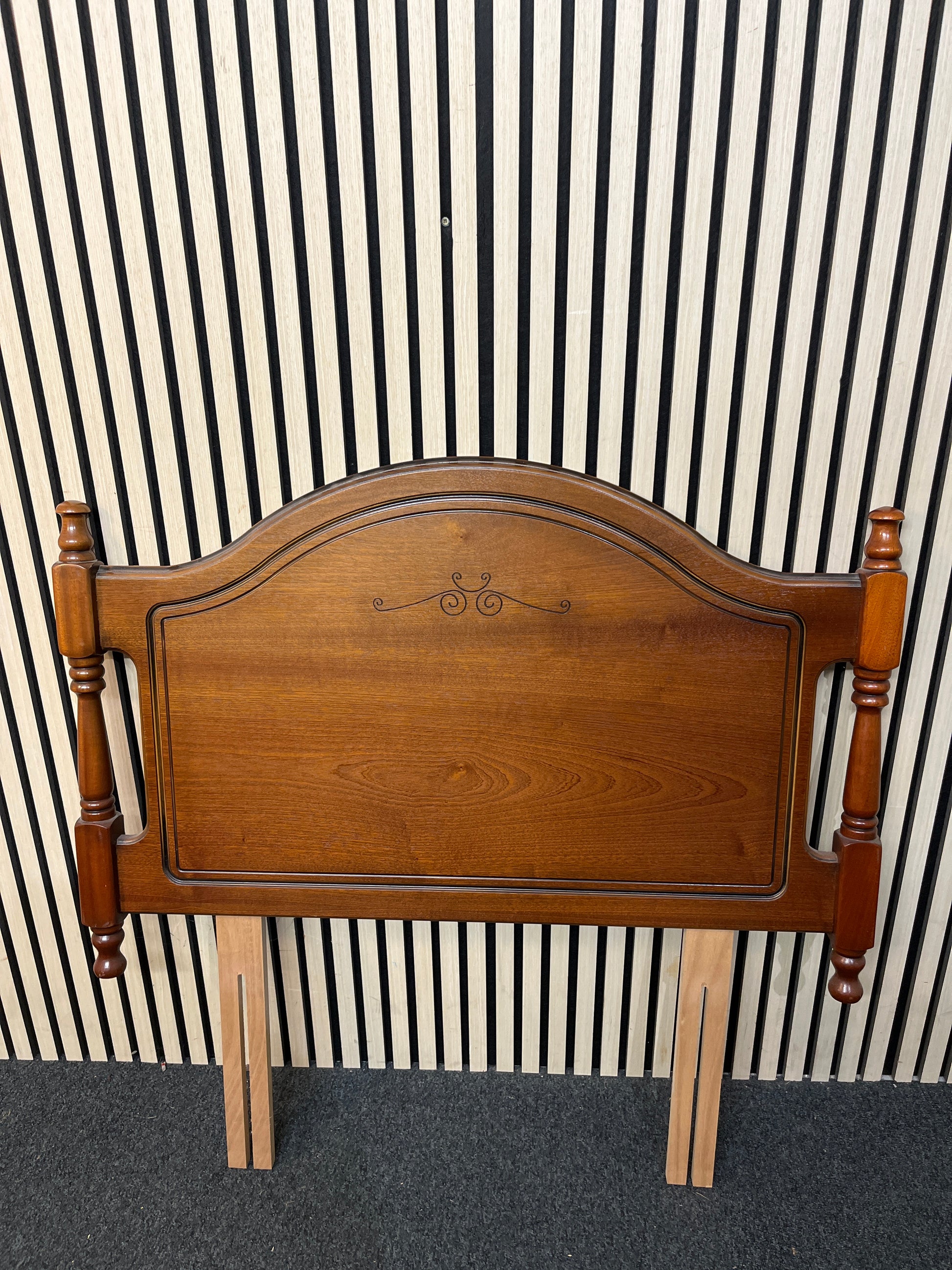 3ft high end mahogany headboard 2425