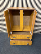 Switch Teak laminate 2 door 2 drawer storage unit (H 109 x W 66 x D 42 cm) 2425 3 image