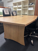 Switch Barrell Shape American Oak Boardroom Table 2 image