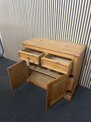 Switch Waxed pine sideboard
(H 90 x W 106 x D 50 cm)  44266 2 image