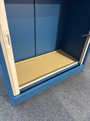 Switch Medium mainline metal side open tambour unit- blue 3 image
