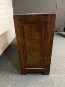 Switch Solid dark wood stained 2 door 1 drawer sideboard  (H 820 x W 1000 x D 420) 3125 3 image
