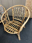 Switch Cane framed fabric seat 3+1+1 sofa suite 2325 3 image