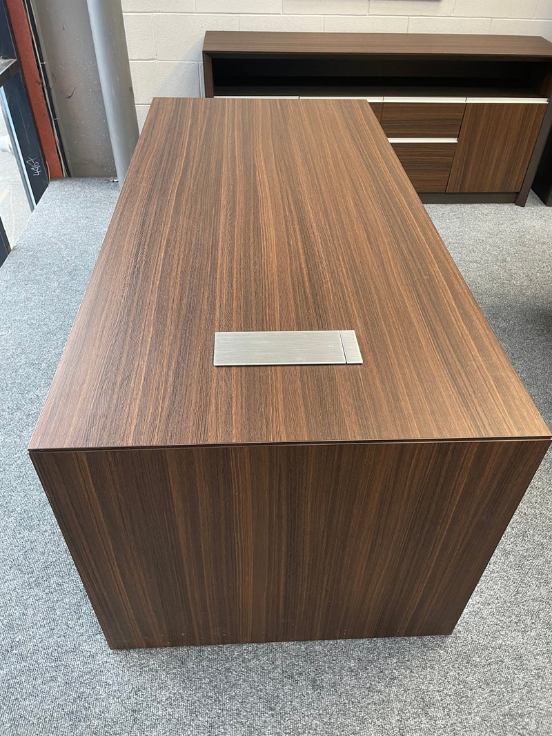 1.8m Executive Parnell Desk With Side Unit - image 5
