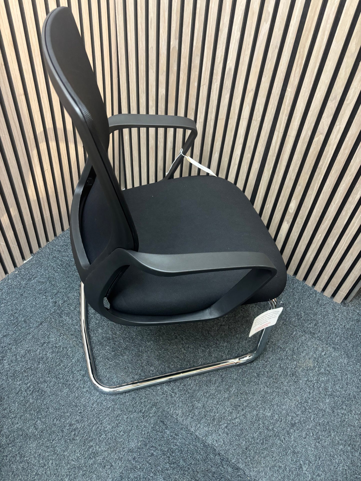 NEW Jonas Mesh Back Meeting Chair Black Colour