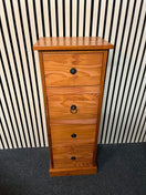 Switch Pine tall boy with 4 drawers  1325 3 image