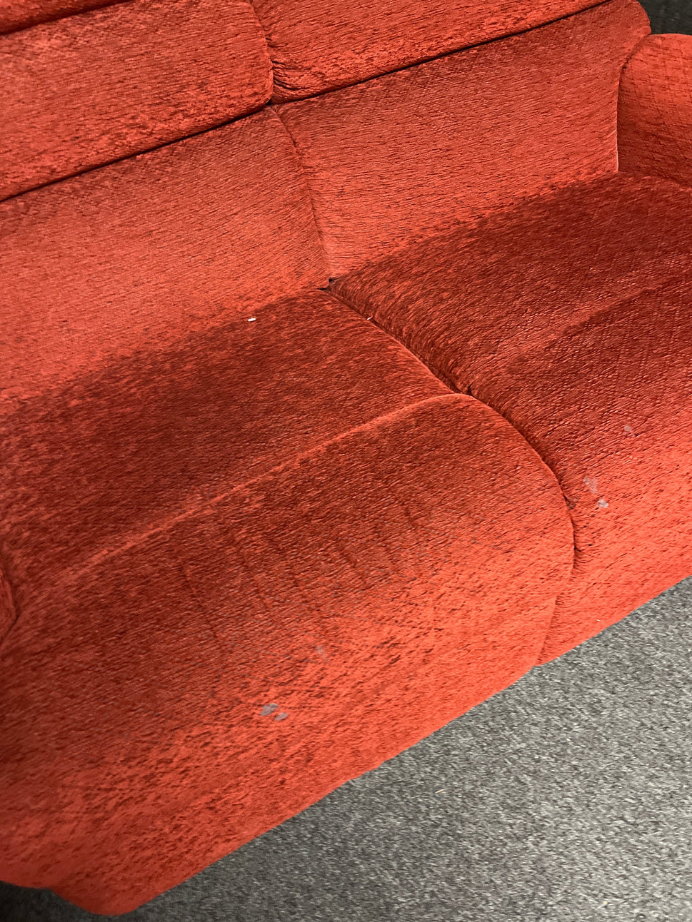 2+1+1 Wine fabric recliner set%A0 1225
