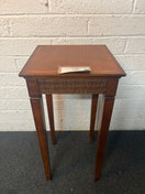 Switch Small dark wood-stained tall square lamp table (H 80 x W 38 x D 38 cm) 2225 3 image