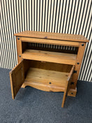 Switch Mexican pine low 2 door TV unit 1325 3 image
