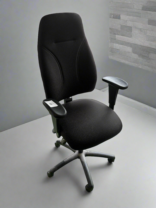 Second Hand High Back Office Chair With Ergonimic Levers