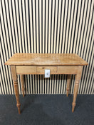 Switch Pitch pine small 1 drawer console table 2425 2 image