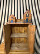 Switch Solid mexican pine bathroom wall unit with matching toilet roll holder and shelf 1325 2 image