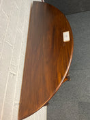 Switch Large solid mahogany half moon console table  with base shelf (H 85 x W 150 x D 50 cm) 2225 3 image