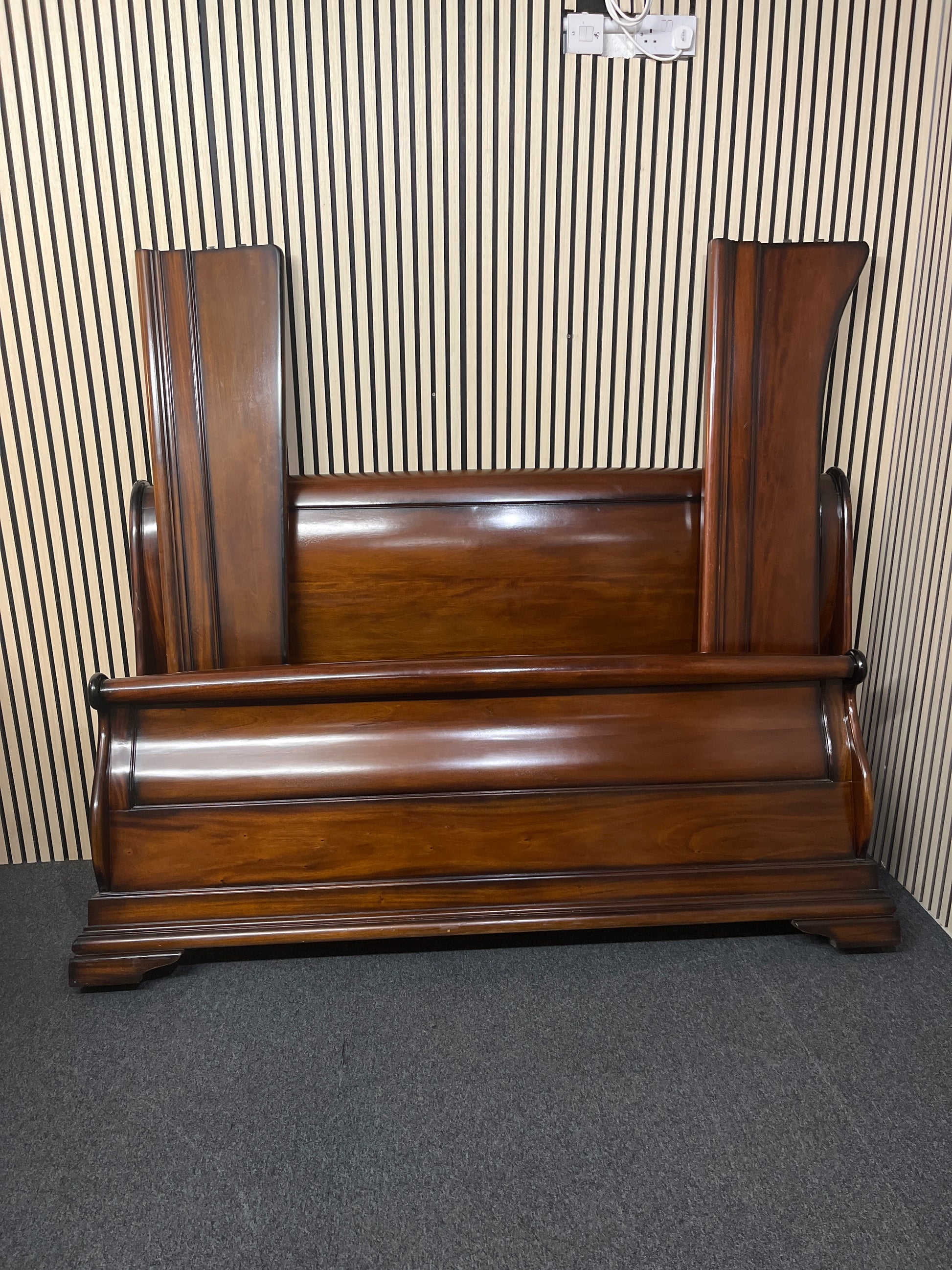 Loire 6ft super king solid mahogany high end bed frame 3325