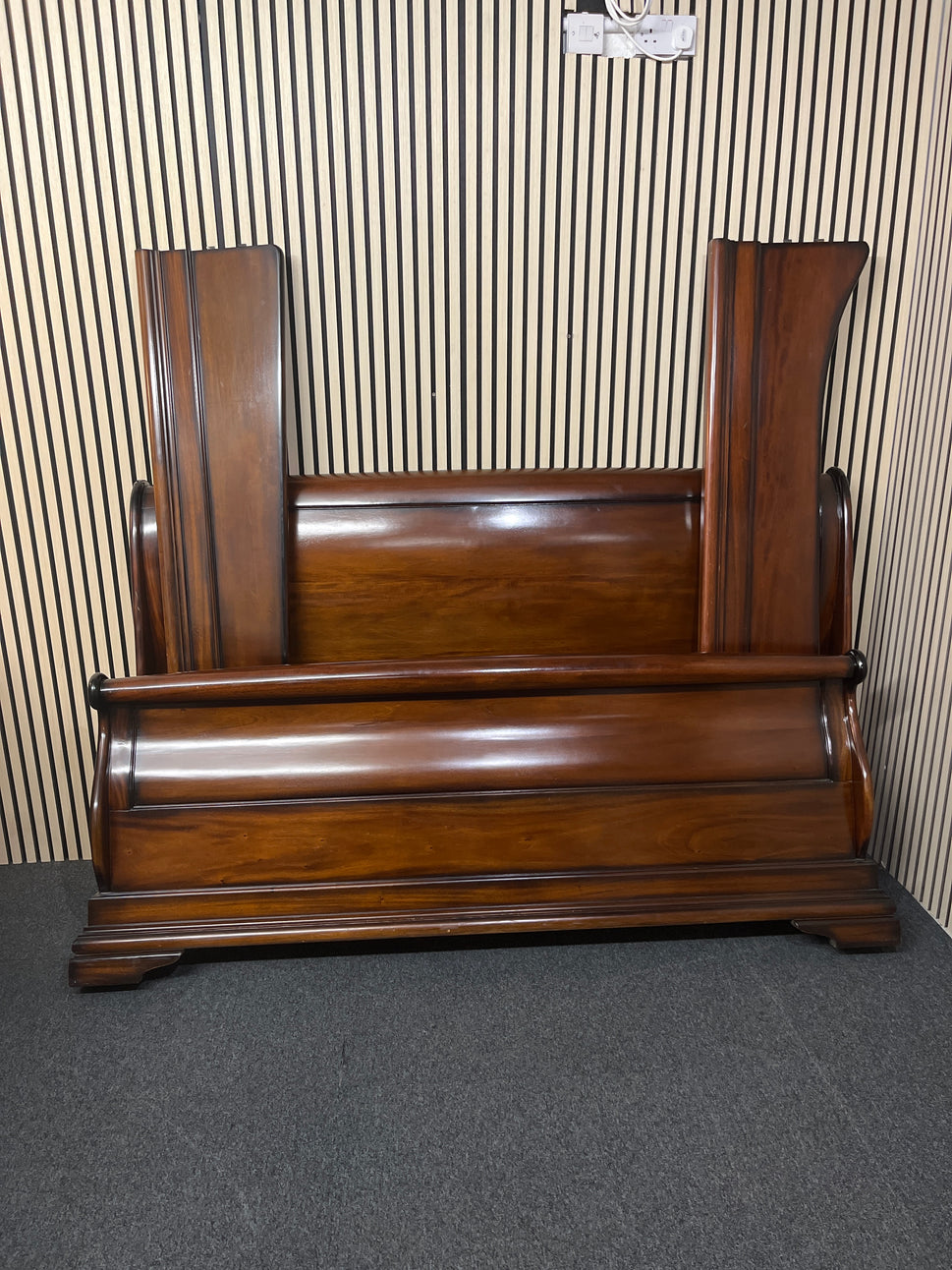 Loire 6ft super king solid mahogany high end bed frame 3325