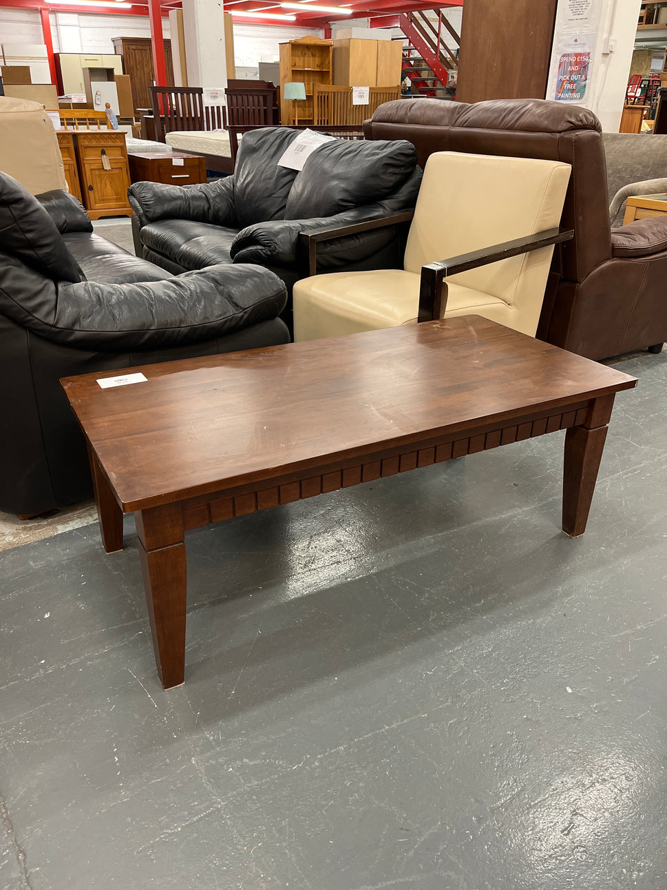 Mahogany coffee table  2125